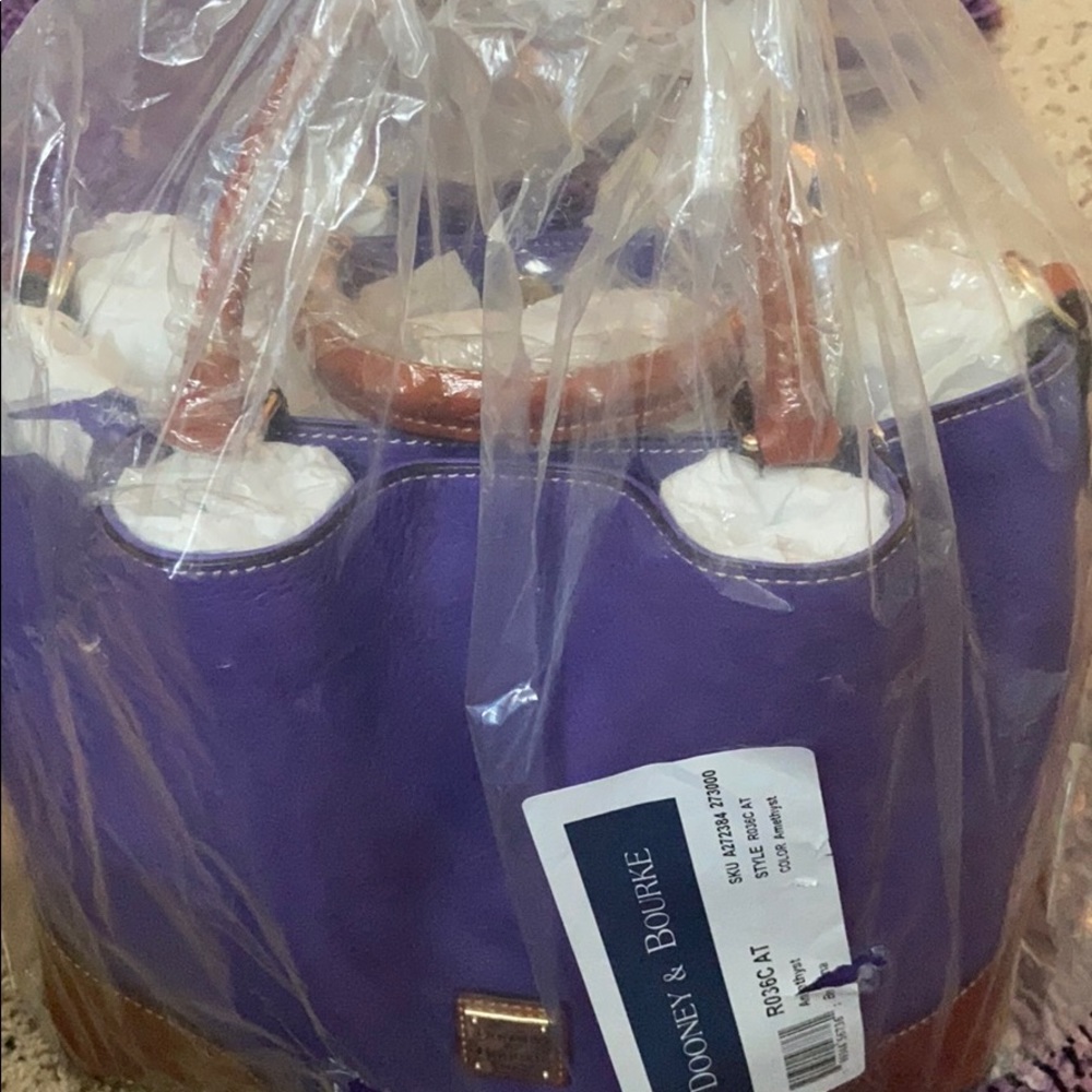 Dooney and Burke bucket bag